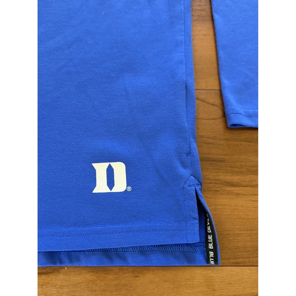 Nike Duke Blue Devils University Long Sleeve Shirt NCAA Black Men's Size Large L - Picture 6 of 12